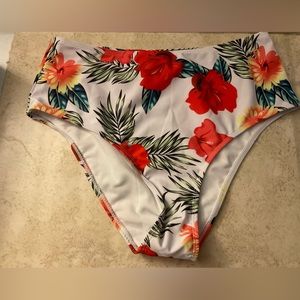 Tropical Red Print